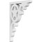 Ekena Millwork Austin Architectural Grade PVC Bracket, 5/8"W X 4"D X 6"H BKTP01X04X06AU - alternate 1